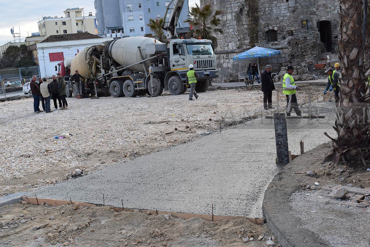 Shkelet vendimi i gjykatës, derdhet beton pranë gjetjeve arkeologjike tek “Veliera”